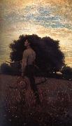 Winslow Homer Song of the hemp field Sweden oil painting artist